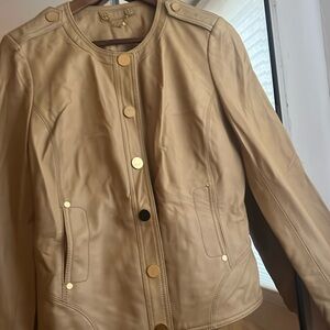 Tory Burch Leather Jacket Medium